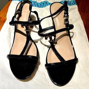 Like New Tory patent leather 2 in heels